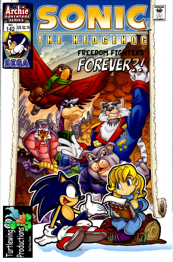 Sonic - Archie Adventure Series January 2005 Comic cover page